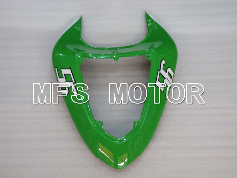 Kawasaki NINJA ZX10R 2006-2007 Injection ABS Fairing - Factory Style - Black Green - MFS4022 - Fairings Kit