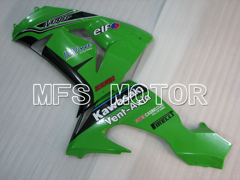 Kawasaki NINJA ZX10R 2006-2007 Injection ABS Fairing - Others - Black Green - MFS4029 - Fairings Kit