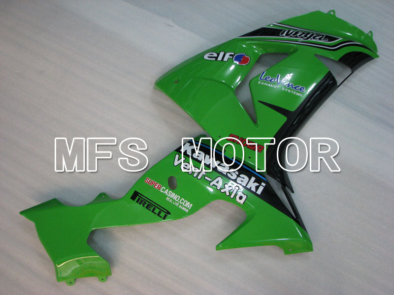 Kawasaki NINJA ZX10R 2006-2007 Injection ABS Fairing - Others - Black Green - MFS4029 - Fairings Kit