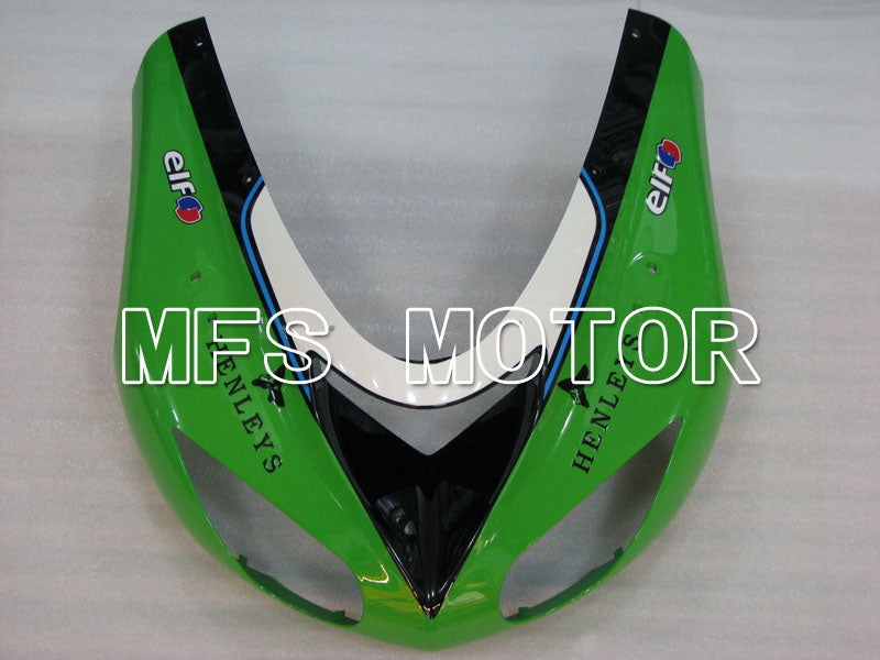 Kawasaki NINJA ZX10R 2006-2007 Injection ABS Fairing - Others - Black Green - MFS4029 - Fairings Kit