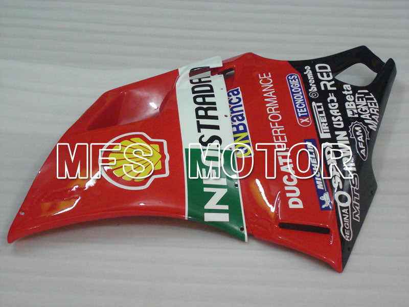 Ducati 916 1994-1998 Injection ABS Fairing - INFO STRADA - Red - MFS4043 - Fairings Kit