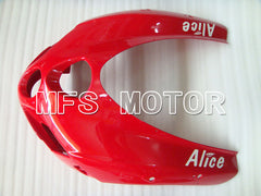 Ducati 749 / 999 2005-2006 Injection ABS Fairing - Alice - Red White - MFS4046 - Fairings Kit