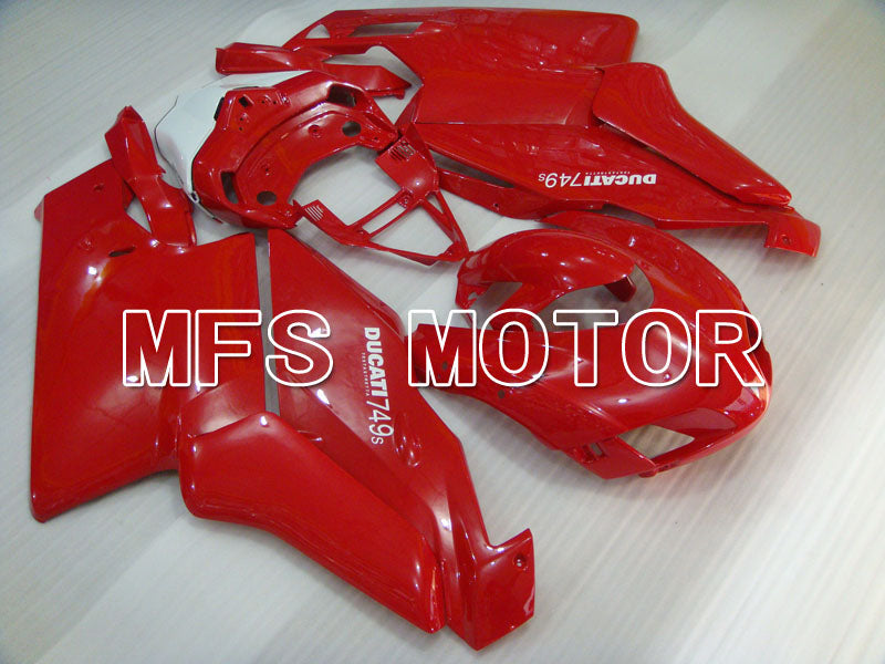 Ducati 749 / 999 2005-2006 Injection ABS Fairing - Factory Style - Red - MFS4049 - Fairings Kit