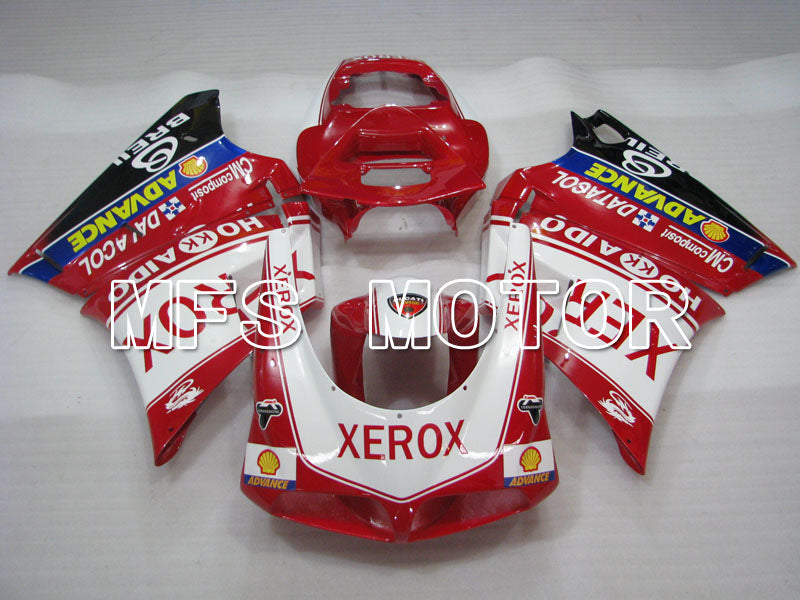 Ducati 916 1994-1998 Injection ABS Fairing - Xerox - Red White - MFS4053 - Fairings Kit