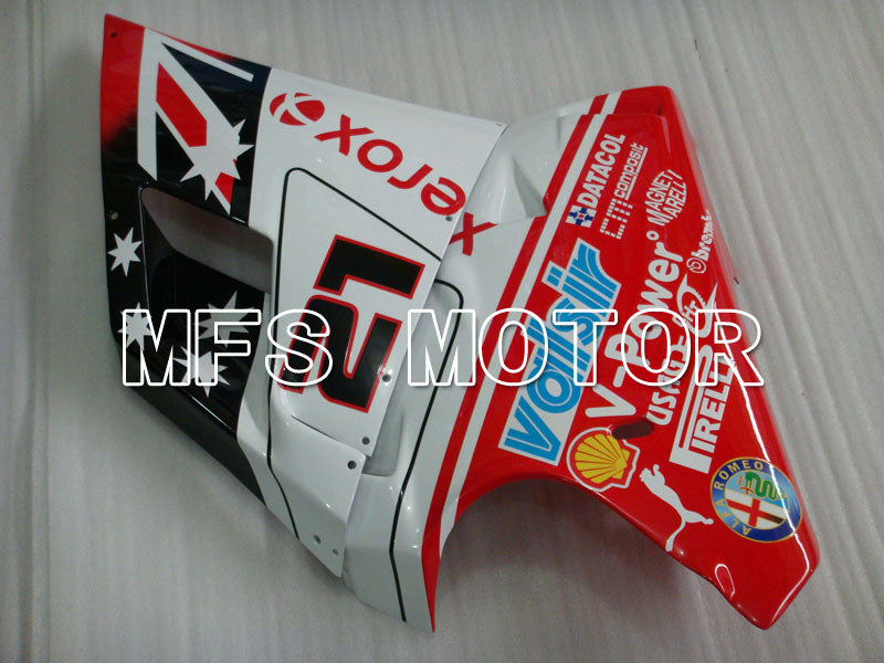 Ducati 916 1994-1998 Injection ABS Fairing - Xerox - Red White - MFS4060 - Fairings Kit