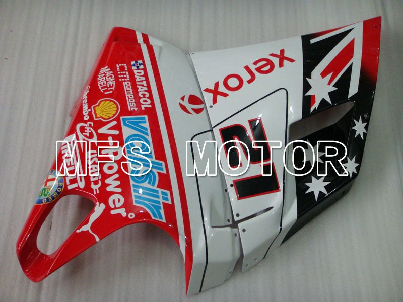 Ducati 916 1994-1998 Injection ABS Fairing - Xerox - Red White - MFS4060 - Fairings Kit