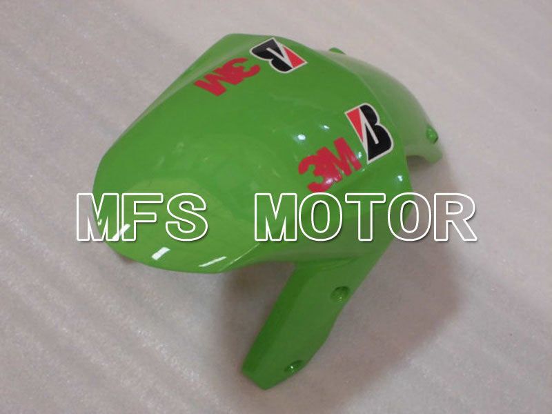Kawasaki NINJA ZX10R 2008-2010 Injection ABS Fairing - Monster - Black Green - MFS4070 - Fairings Kit