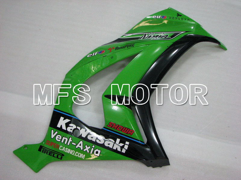 Kawasaki NINJA ZX10R 2011-2015 Injection ABS Fairing - Others - Black Green - MFS4083 - Fairings Kit
