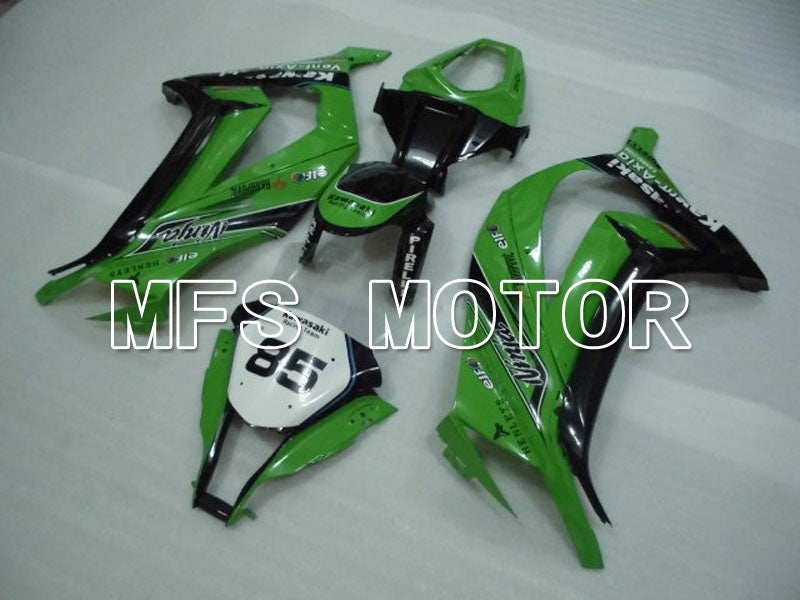 Kawasaki NINJA ZX10R 2011-2015 Injection ABS Fairing - Others - Black Green - MFS4083 - Fairings Kit