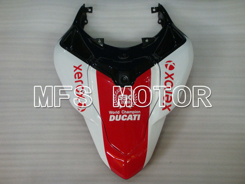 Ducati 848 / 1098 / 1198 2007-2011 Injection ABS Fairing - Xerox - Red White - MFS4103 - Fairings Kit