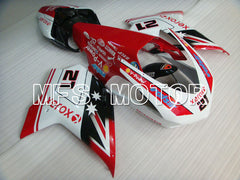 Ducati 848 / 1098 / 1198 2007-2011 Injection ABS Fairing - Xerox - Red White - MFS4103 - Fairings Kit