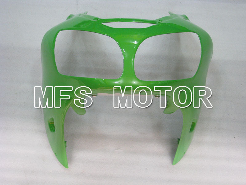Kawasaki NINJA ZX12R 2000-2001 Injection ABS Fairing - Factory Style - Black Green - MFS4110 - Fairings Kit