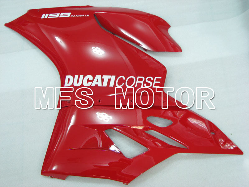 Ducati 1199 2011-2014 Injection ABS Fairing - Factory Style - Red - MFS4114 - Fairings Kit
