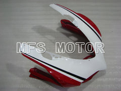 Ducati 1199 2011-2014 Injection ABS Fairing - Factory Style - Red White - MFS4117 - Fairings Kit