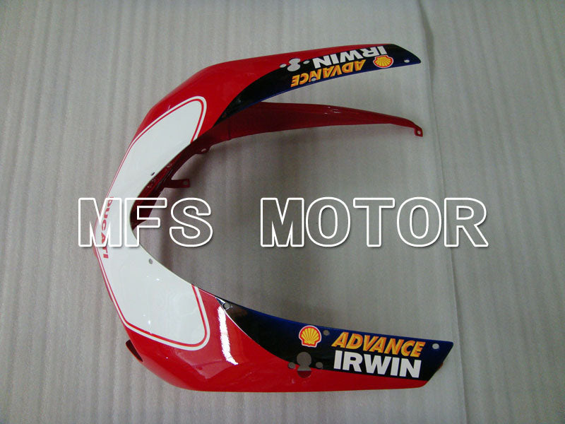 Ducati 848 / 1098 / 1198 2007-2011 Injection ABS Fairing - INFO STRADA - Red White - MFS4123 - Fairings Kit