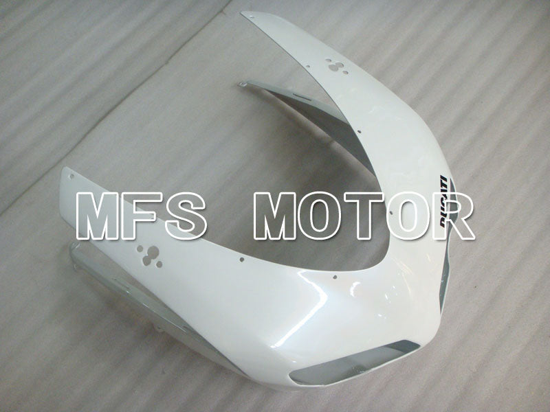 Ducati 848 / 1098 / 1198 2007-2011 Injection ABS Fairing - Factory Style - Black White - MFS4138 - Fairings Kit
