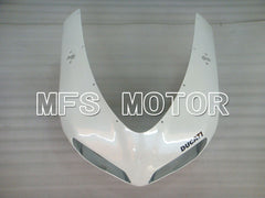 Ducati 848 / 1098 / 1198 2007-2011 Injection ABS Fairing - Factory Style - Black White - MFS4138 - Fairings Kit