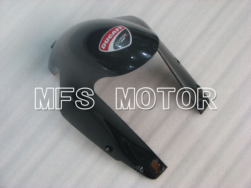 Ducati 848 / 1098 / 1198 2007-2011 Injection ABS Fairing - Factory Style - Black Red - MFS4152 - Fairings Kit