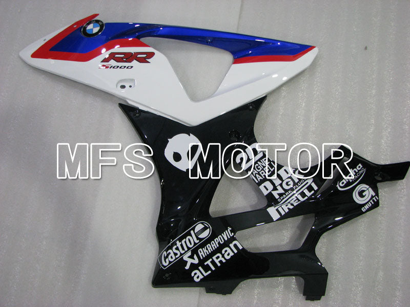 BMW S1000RR 2009-2014 Injection ABS Fairing - Factory Style - Black White Blue - MFS4160 - Fairings Kit