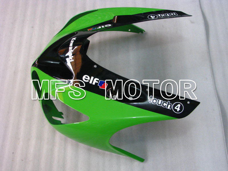 Kawasaki NINJA ZX14R 2006-2011 Injection ABS Fairing - Monster - Black Green - MFS4168 - Fairings Kit