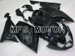 BMW K1200S 2005-2008 ABS Fairing - Flame - Black - MFS4173 - Fairings Kit