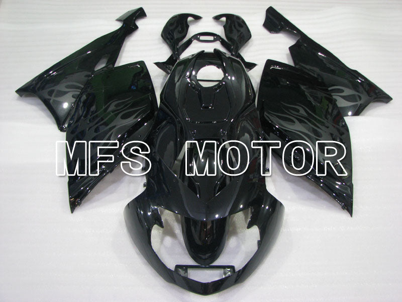 BMW K1200S 2005-2008 ABS Fairing - Flame - Black - MFS4173 - Fairings Kit