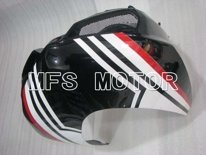 Ducati 848 / 1098 / 1198 2007-2011 Injection ABS Fairing - Factory Style - Black White - MFS4182 - Fairings Kit