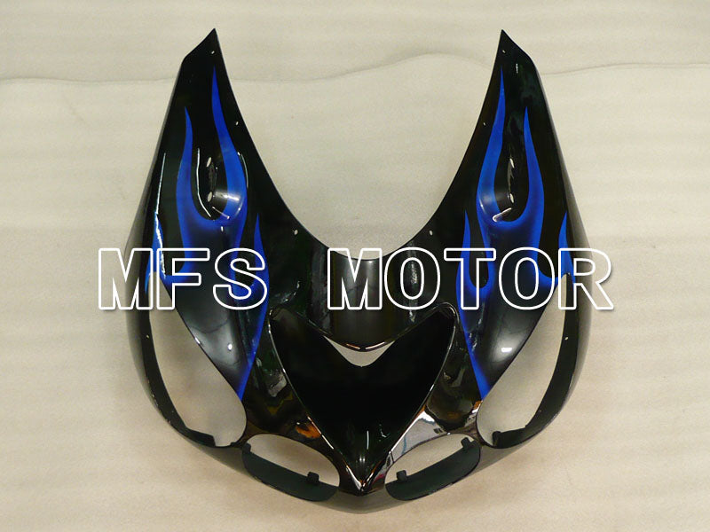 Kawasaki NINJA ZX14R 2006-2011 Injection ABS Fairing - Flame - Black Blue - MFS4183 - Fairings Kit