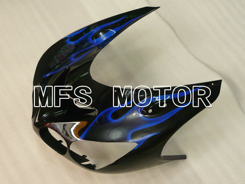 Kawasaki NINJA ZX14R 2006-2011 Injection ABS Fairing - Flame - Black Blue - MFS4183 - Fairings Kit