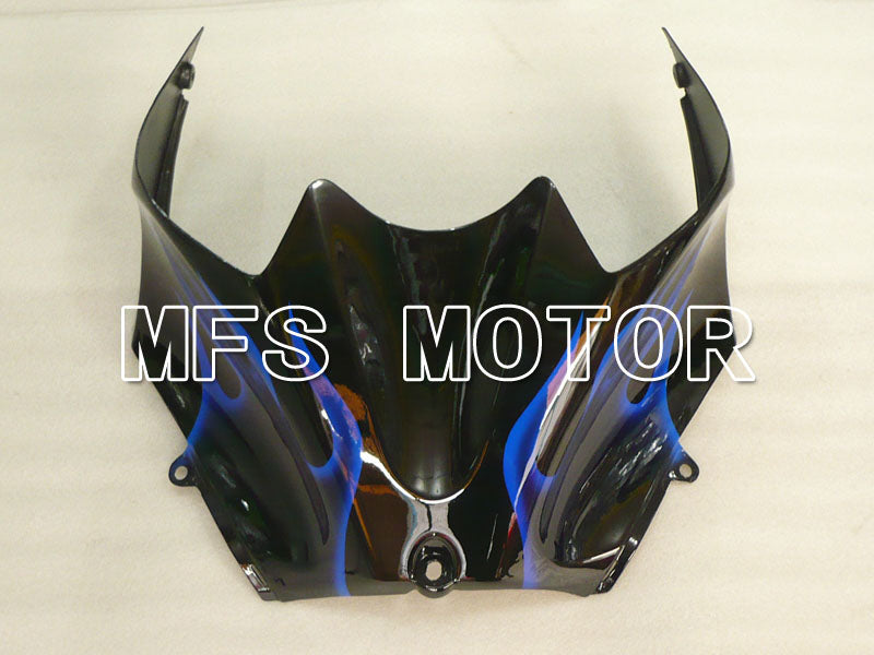 Kawasaki NINJA ZX14R 2006-2011 Injection ABS Fairing - Flame - Black Blue - MFS4183 - Fairings Kit