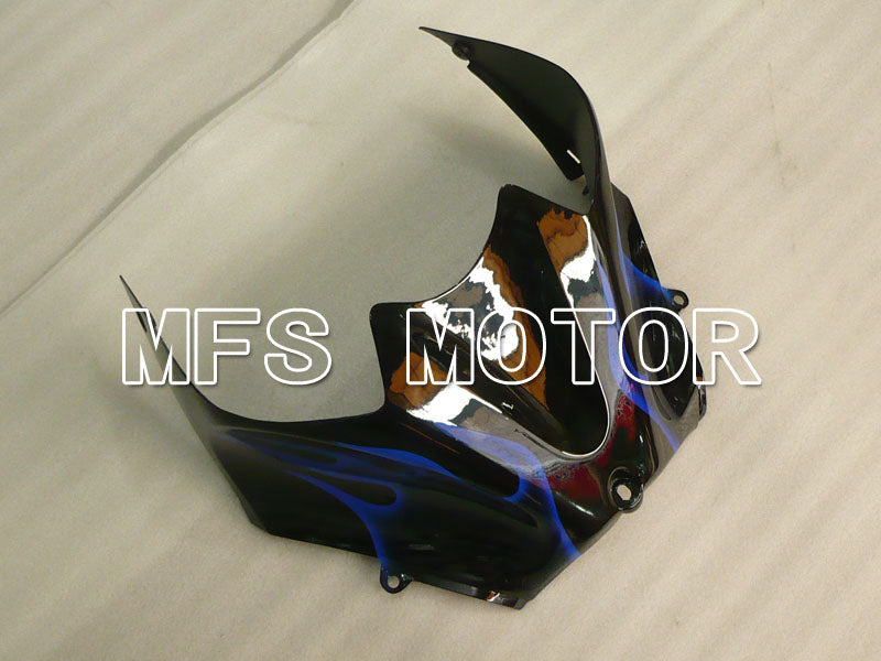 Kawasaki NINJA ZX14R 2006-2011 Injection ABS Fairing - Flame - Black Blue - MFS4183 - Fairings Kit