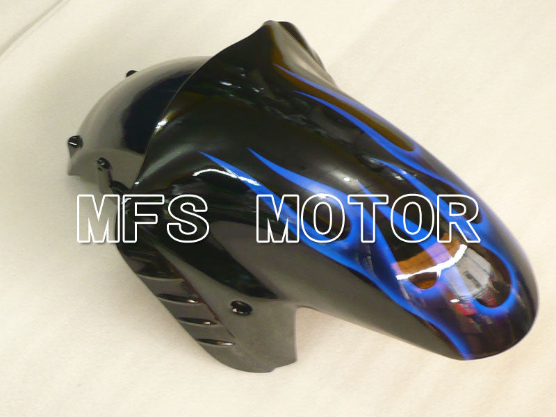 Kawasaki NINJA ZX14R 2006-2011 Injection ABS Fairing - Flame - Black Blue - MFS4183 - Fairings Kit