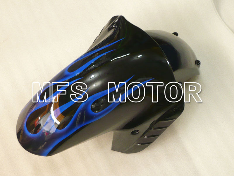 Kawasaki NINJA ZX14R 2006-2011 Injection ABS Fairing - Flame - Black Blue - MFS4183 - Fairings Kit