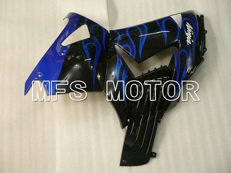 Kawasaki NINJA ZX14R 2006-2011 Injection ABS Fairing - Flame - Black Blue - MFS4183 - Fairings Kit