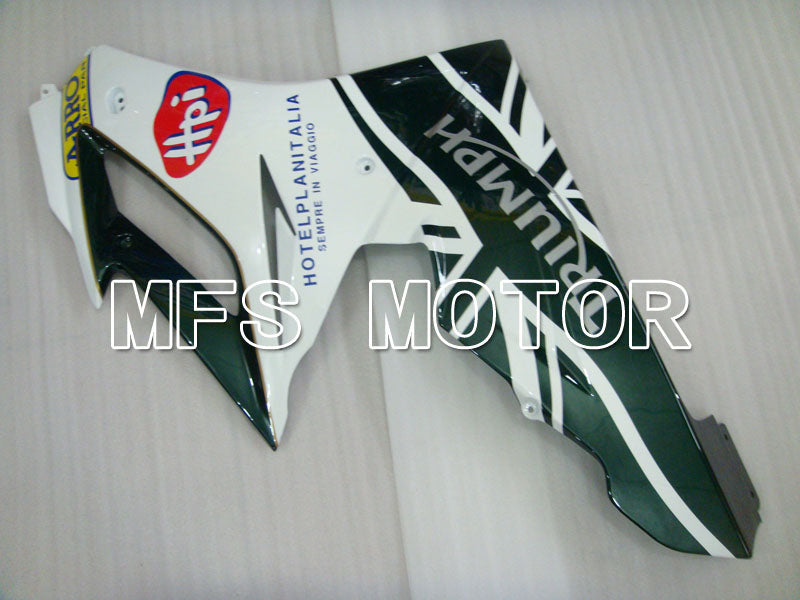 Triumph Daytona 675 2006-2008 Injection ABS Fairing - parkingo - Black White - MFS4191 - Fairings Kit