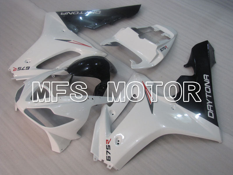 Triumph Daytona 675 2006-2008 Injection ABS Fairing - Factory Style - White - MFS4205 - Fairings Kit