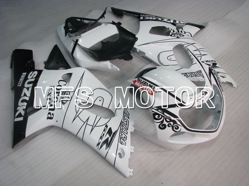 Suzuki GSXR1000 2000-2002 Injection ABS Fairing - MOTUL - Black White - MFS4243 - Fairings Kit