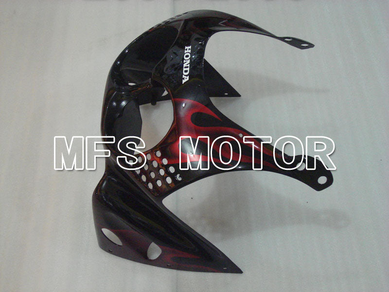 Honda CBR900RR 893 1992-1993 ABS Fairing - Flame - Black Red wine color - MFS4234 - Fairings Kit
