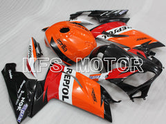 Aprilia RS125 2006-2011 Injection ABS Fairing - Repsol - Black Orange Red - MFS4236 - Fairings Kit
