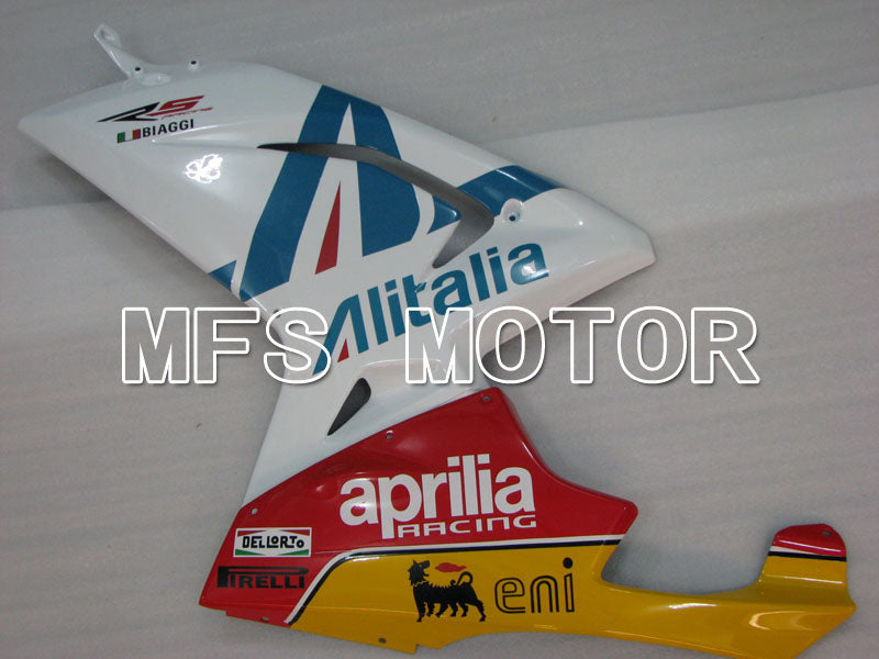 Aprilia RS125 2006-2011 Injection ABS Fairing - Alitalia - Red White - MFS4250 - Fairings Kit
