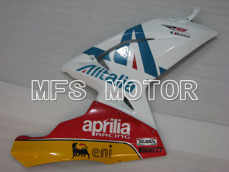 Aprilia RS125 2006-2011 Injection ABS Fairing - Alitalia - Red White - MFS4250 - Fairings Kit