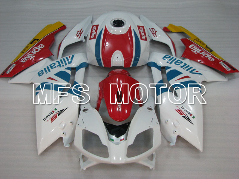 Aprilia RS125 2006-2011 Injection ABS Fairing - Alitalia - Red White - MFS4250 - Fairings Kit
