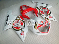 Suzuki GSXR1000 2000-2002 Injection ABS Fairing - Lucky Strike - Red White - MFS4251 - Fairings Kit