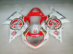 Suzuki GSXR1000 2000-2002 Injection ABS Fairing - Lucky Strike - Red White - MFS4251 - Fairings Kit