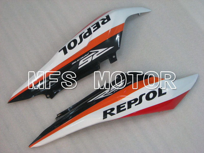 Aprilia RS125 2006-2011 Injection ABS Fairing - Repsol - Black Orange Red - MFS4255 - Fairings Kit