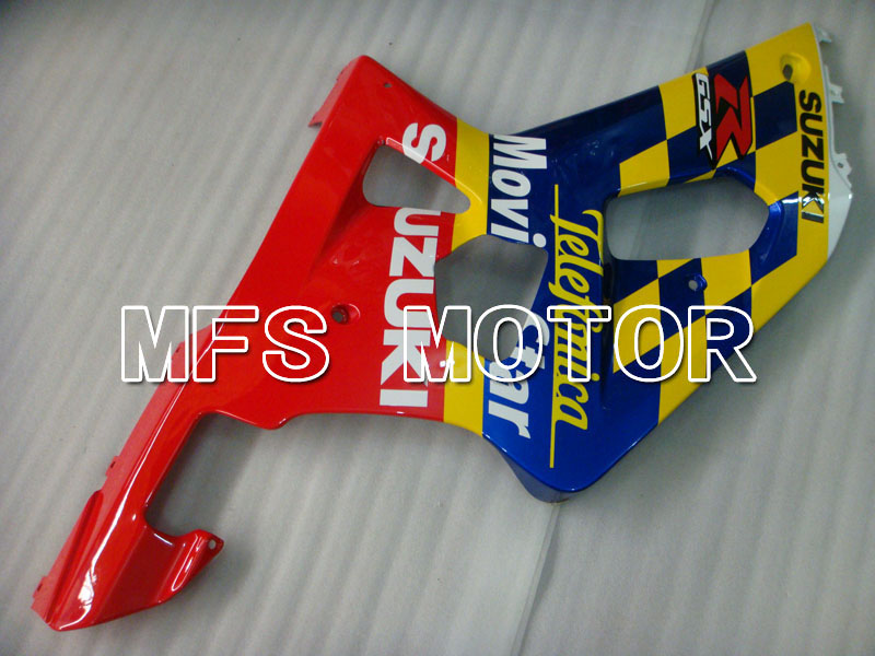 Suzuki GSXR1000 2000-2002 Injection ABS Fairing - Movistar - Blue Yellow - MFS4257 - Fairings Kit