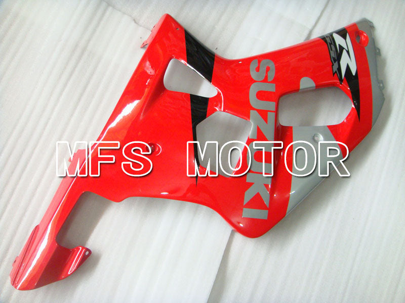 Suzuki GSXR1000 2000-2002 Injection ABS Fairing - Factory Style - Silver Red - MFS4278 - Fairings Kit
