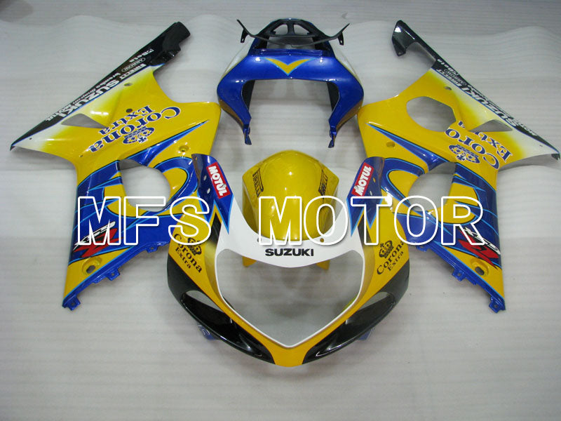 Suzuki GSXR1000 2000-2002 Injection ABS Fairing - MOTUL - Blue Yellow - MFS4285 - Fairings Kit