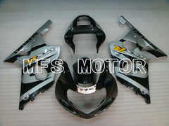 Suzuki GSXR1000 2000-2002 Injection ABS Fairing - Factory Style - Black Silver - MFS4290 - Fairings Kit