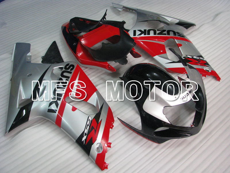 Suzuki GSXR1000 2000-2002 Injection ABS Fairing - Factory Style - Red Silver - MFS4315 - Fairings Kit